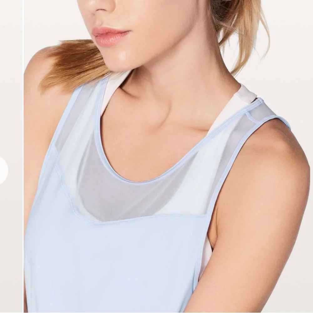 Lululemon Sculpt Tank II Gather Up Cool Breeze Size 6‎